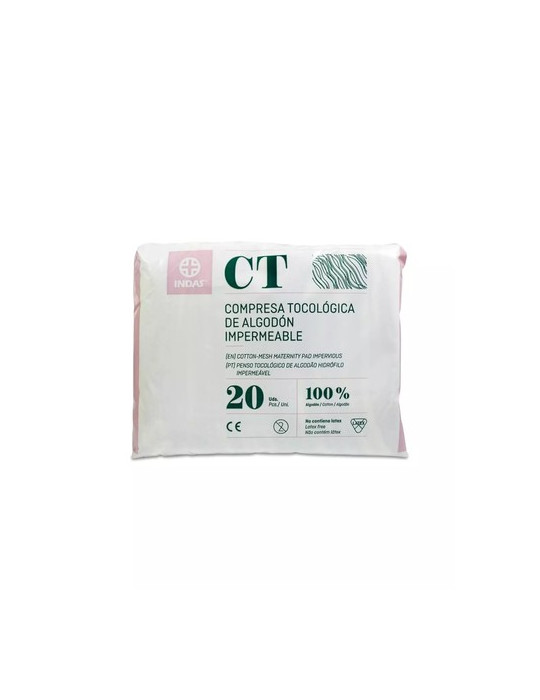 COMPRESA MATERNITY 100% ALGODON 20U