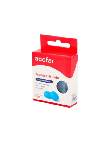 TAPONES OIDO ACOFAR SILIC 6 UN