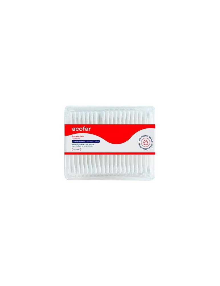 BASTONCILLOS ACOFAR CAJA 200U