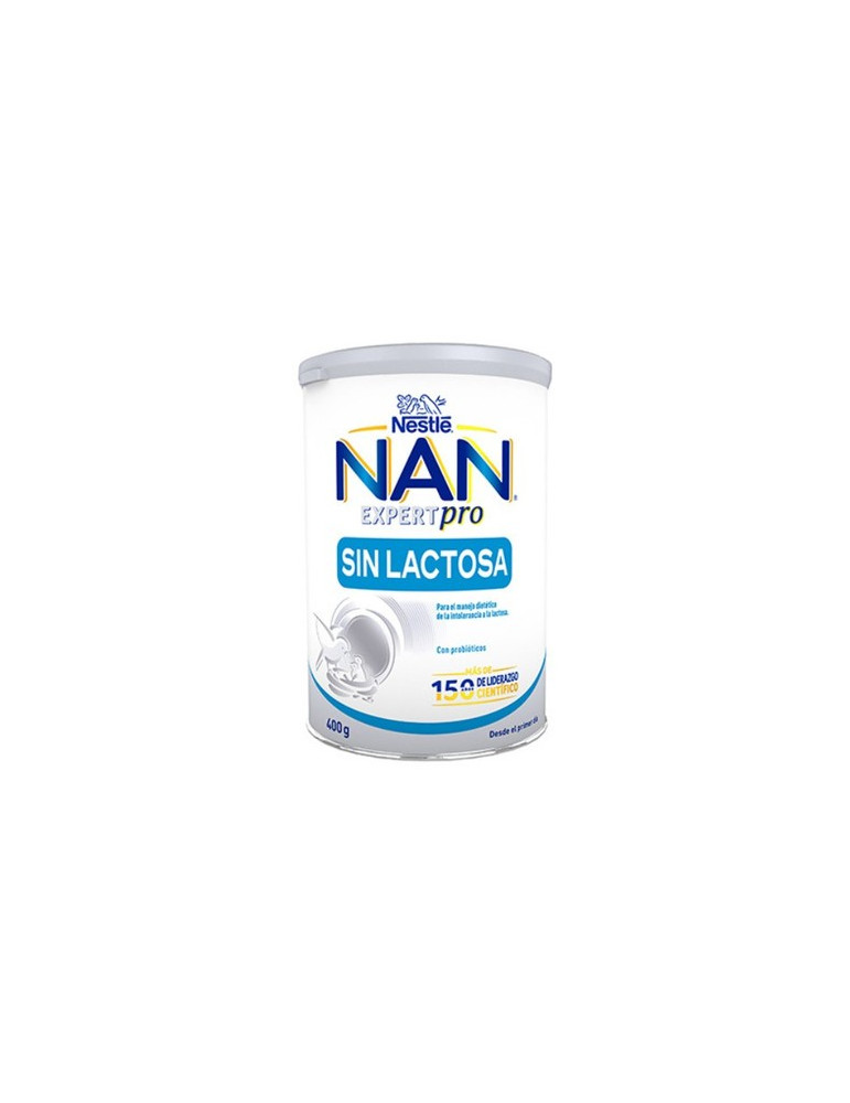 AL NAN SIN LACTOSA 1 BOTE 400 G