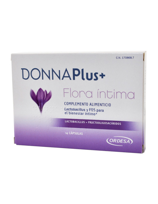 DONNA PLUS+ FLORA INTIMA 14 CAPSULAS