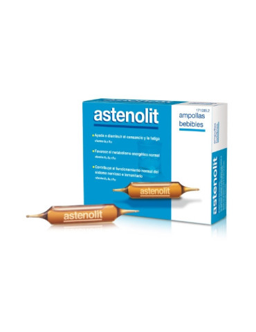 ASTENOLIT 12 AMPOLLAS BEBIBLES 10 ML