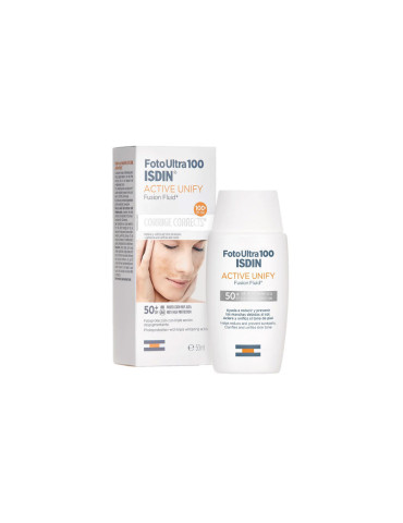 FOTOULTRA 100ISDIN ACTIVE UNIFY FUSION FLUID 50 ML