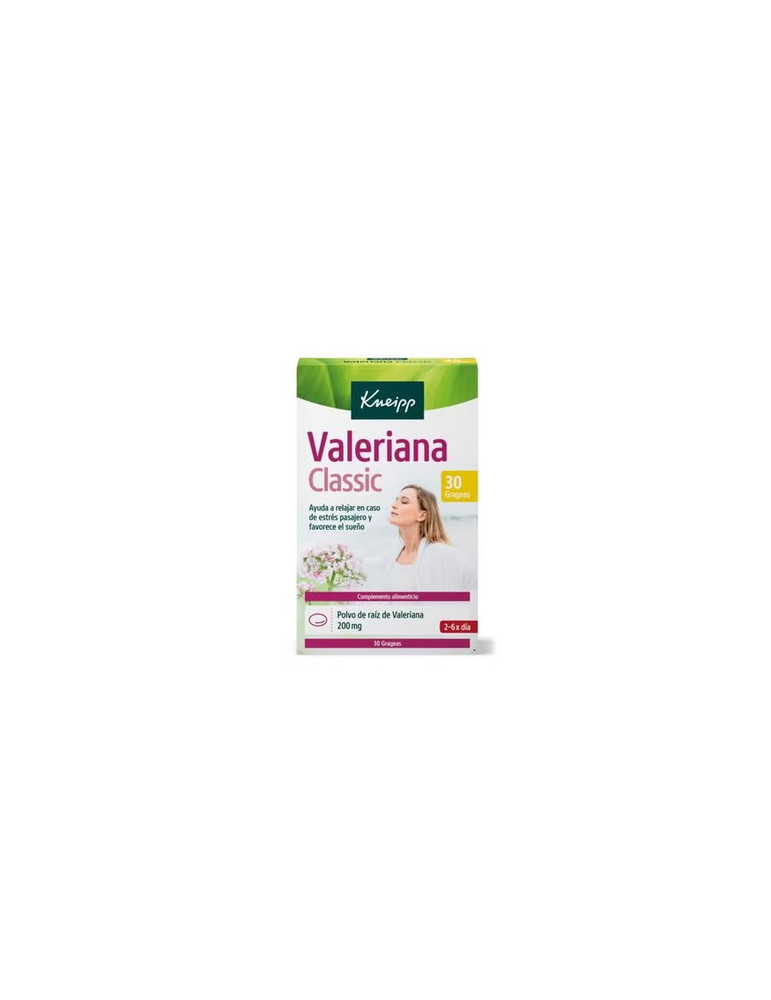 KNEIPP VALERIANA CLASSIC 30 GRAGEAS