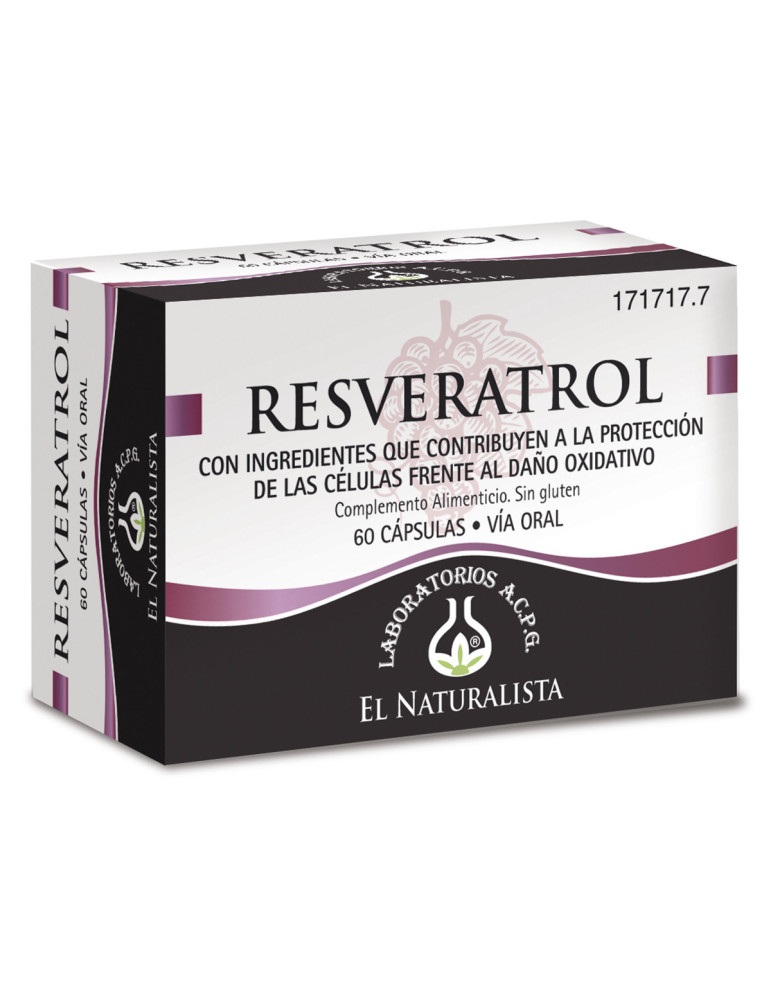 EL NATURALISTA RESVERATROL  60 CAPS