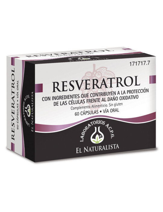 EL NATURALISTA RESVERATROL  60 CAPS