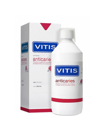 VITIS ANTICARIES COLUTORIO BUCAL 1 ENVASE 500 ML