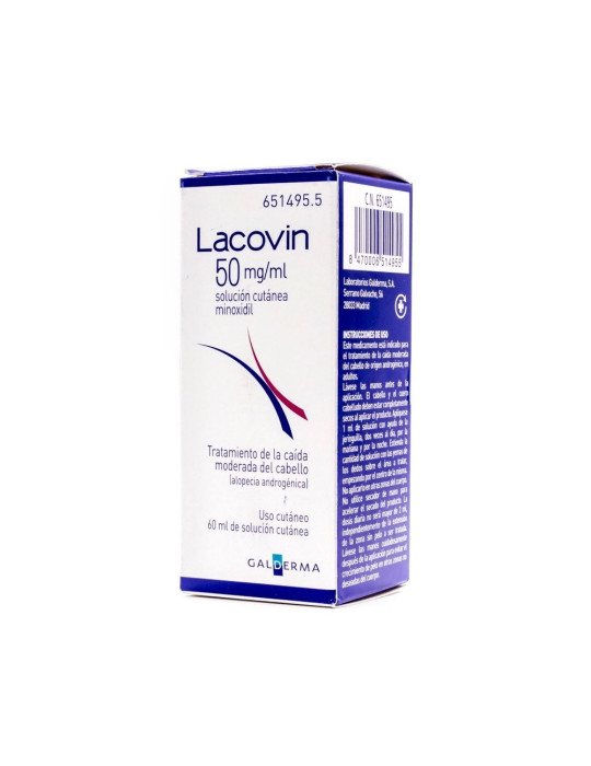 LACOVIN 50 MG/ML SOLUCION CUTANEA 1 FRASCO 60 ML