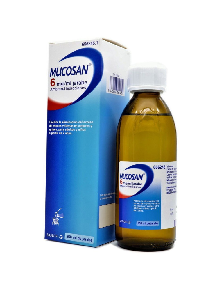 MUCOSAN 6 MG/ML JARABE 1 FRASCO 250 ML