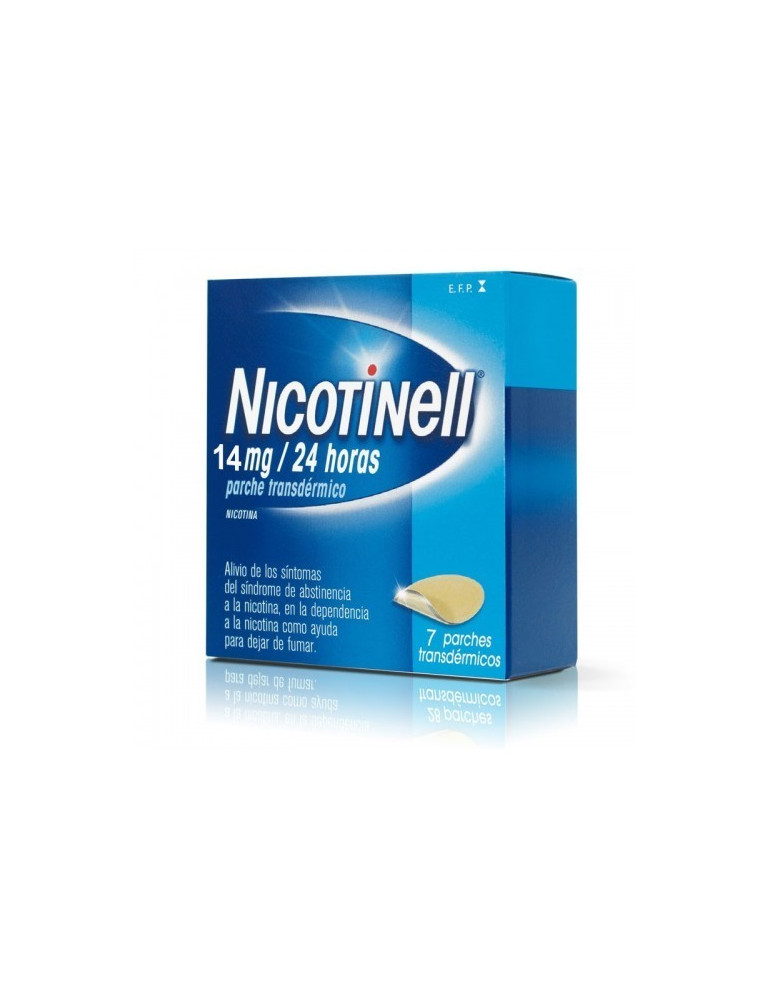NICOTINELL 14 MG/24 H 7 PARCHES TRANSDERMICOS 35 MG