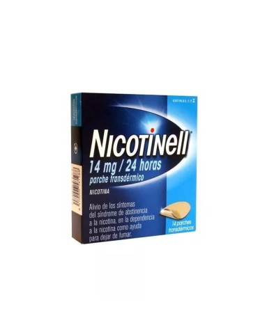 NICOTINELL 14 MG/24 H 14 PARCHES TRANSDERMICOS 35 MG