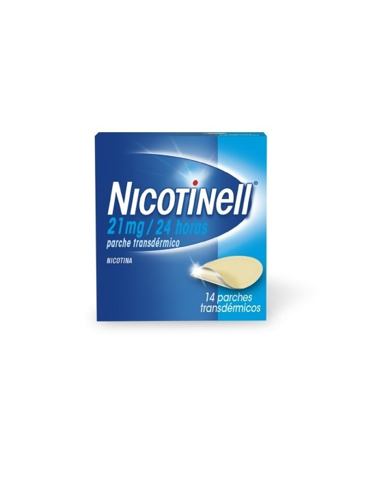 NICOTINELL 21 MG/24 H 14 PARCHES TRANSDERMICOS 52,5 MG