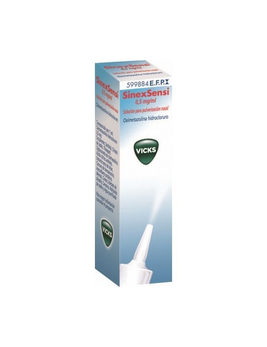 NASALVICKS 0,5 MG/ML SOLUCION PARA PULVERIZACION NASAL 1 FRASCO 15 ML