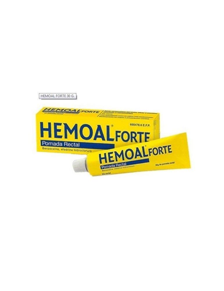 HEMOAL FORTE POMADA RECTAL 1 TUBO 30 G