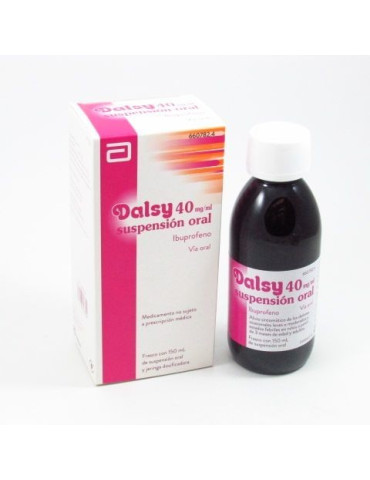 DALSY 40 MG/ML SUSPENSION ORAL 1 FRASCO 150 ML