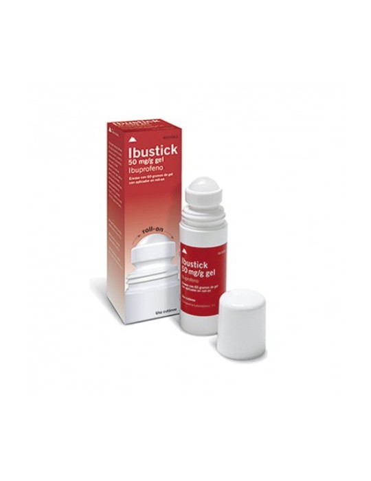 IBUSTICK 50 MG/G GEL CUTANEO 1 TUBO 60 G (CON ROLL-ON)