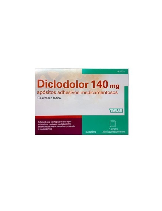 OLFEN 140 MG 5 APOSITOS ADHESIVOS MEDICAMENTOSOS