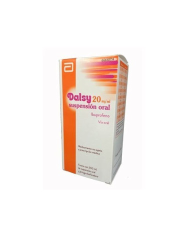 DALSY 20 MG/ML SUSPENSION ORAL 1 FRASCO 150 ML
