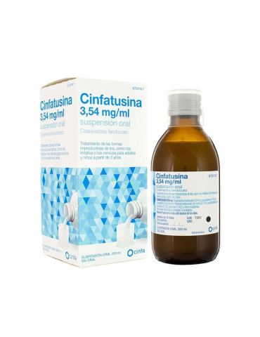 CINFATUSINA 3,54 MG/ML SUSPENSION ORAL 1 FRASCO 200 ML
