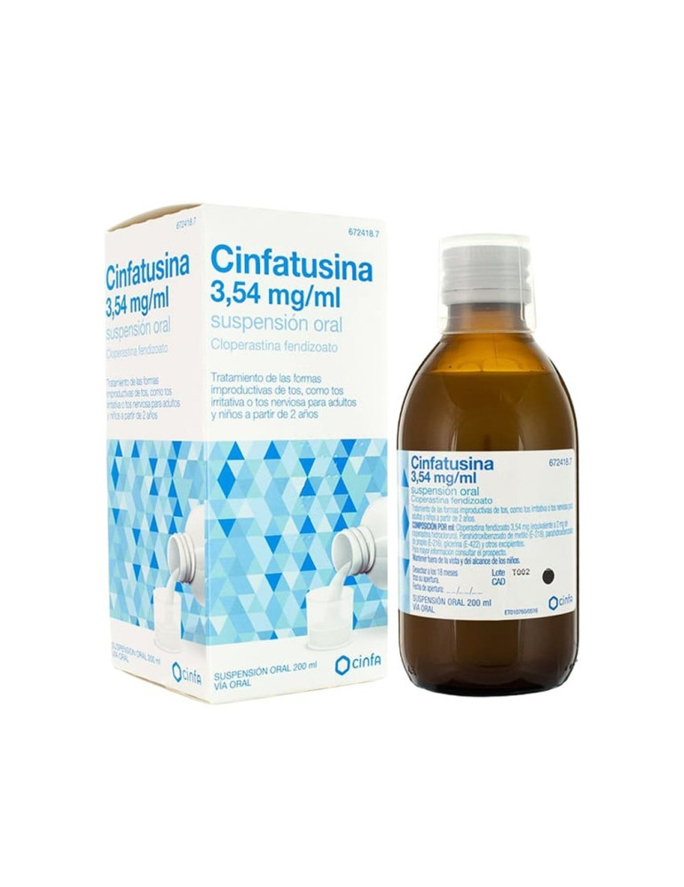 CINFATUSINA 3,54 MG/ML SUSPENSION ORAL 1 FRASCO 200 ML