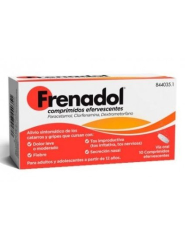 FRENADOL FORTE 10 SOBRES GRANULADO PARA SOLUCION ORAL