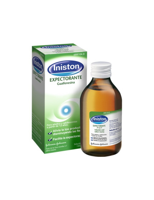INISTON MUCOSIDAD 20 MG/ML SOLUCION ORAL 1 FRASCO 150 ML (SABOR MENTA)