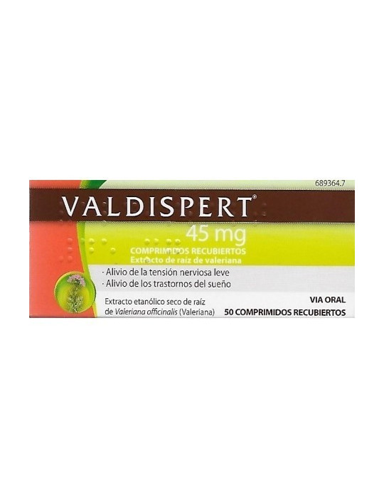 VALDISPERT 45 MG 50 COMPRIMIDOS RECUBIERTOS