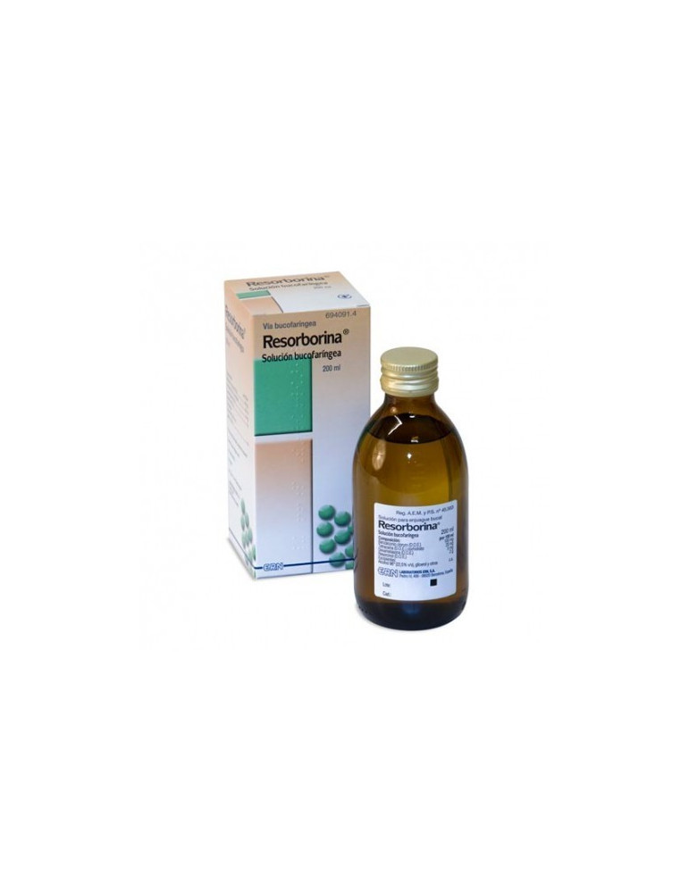 RESORBORINA SOLUCION BUCAL 1 FRASCO 200 ML