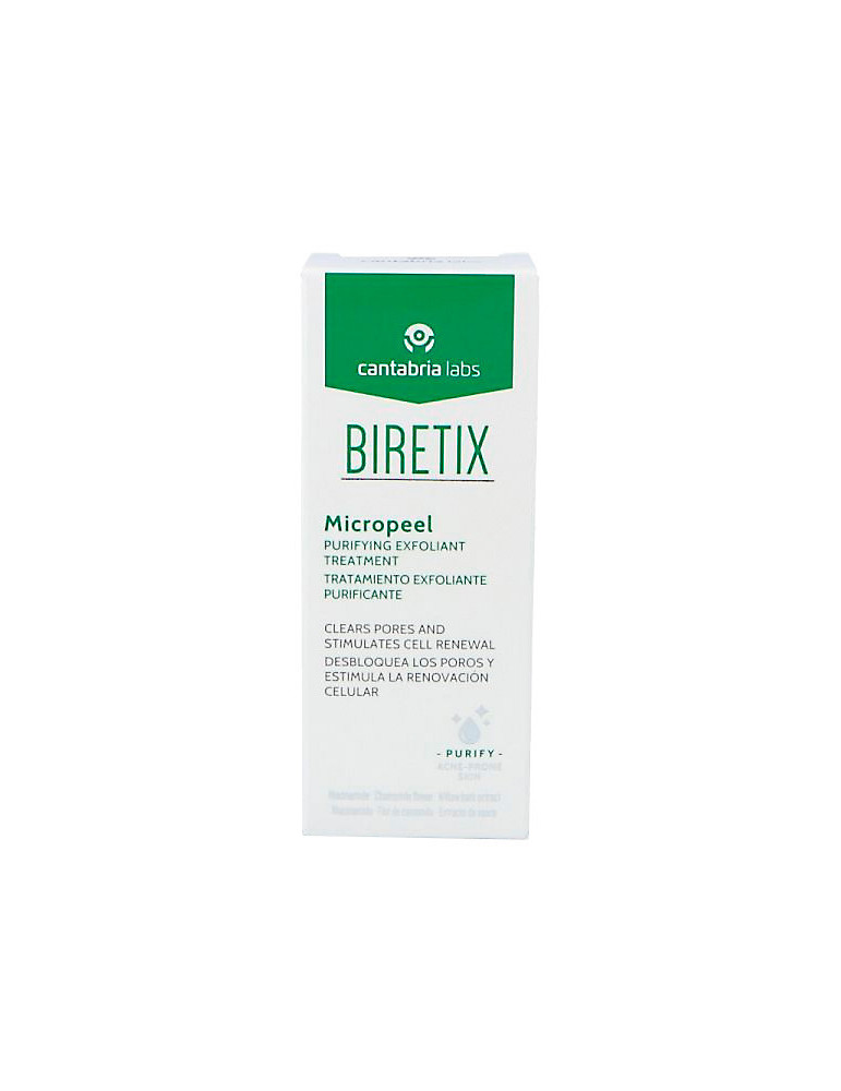 BIRETIX MICROPEEL TRATAMIENTO EXFOLIANTE PURIFICANTE 1 ENVASE 50 ML