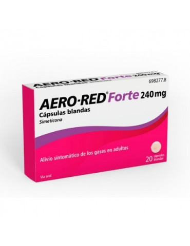 AERO RED FORTE 240 MG 20 CAPSULAS BLANDAS