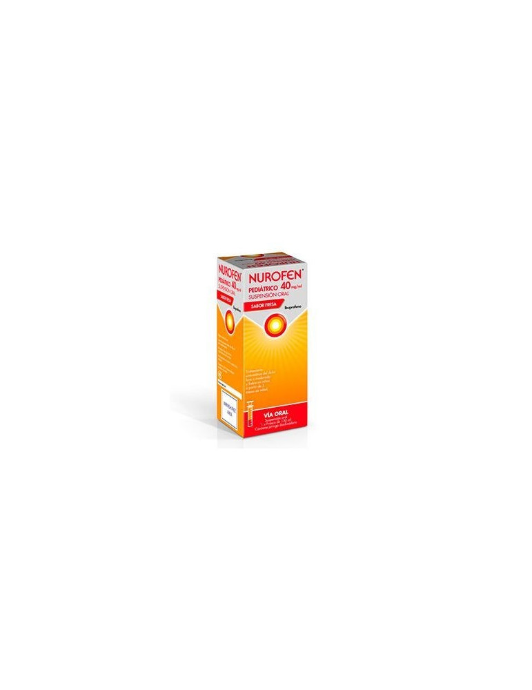 NUROFEN PEDIATRICO 40 MG/ML SUSPENSION ORAL 1 FRASCO 150 ML (SABOR FRESA)