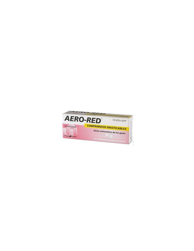 AERO RED 40 MG 30 COMPRIMIDOS MASTICABLES