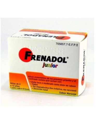 FRENADOL JUNIOR 10 SOBRES GRANULADO PARA SOLUCION ORAL