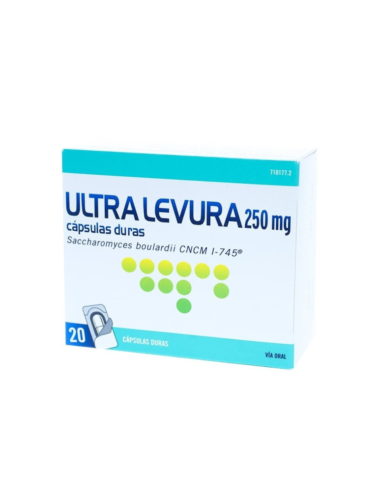 ULTRA-LEVURA 250 MG 20 CAPSULAS (BLISTER)