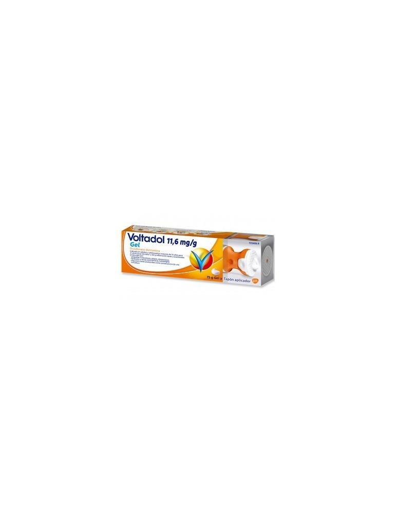 VOLTADOL 11,6 MG/G GEL CUTANEO 1 TUBO 75 G (CON TAPON APLICADOR)
