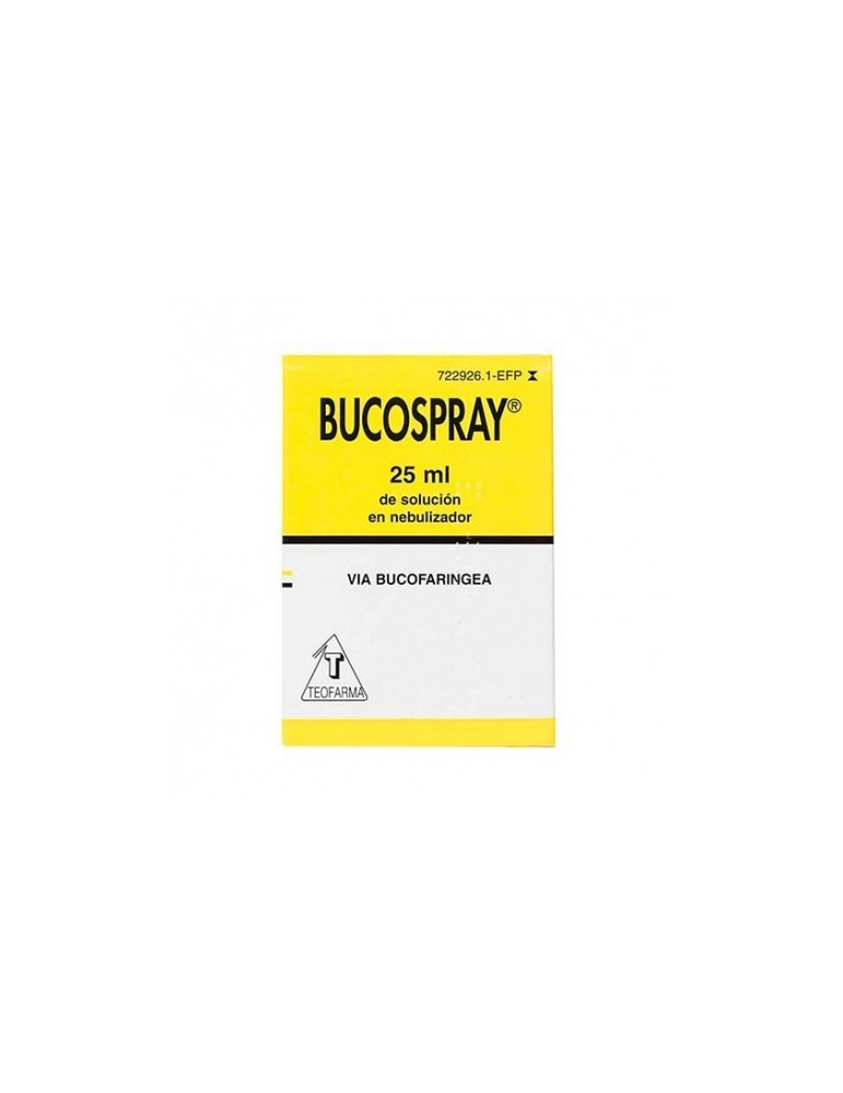 BUCOSPRAY 15 MG/ML + 0,5 MG/ML SOLUCION PARA PULVERIZACION BUCAL 1 FRASCO 25 ML