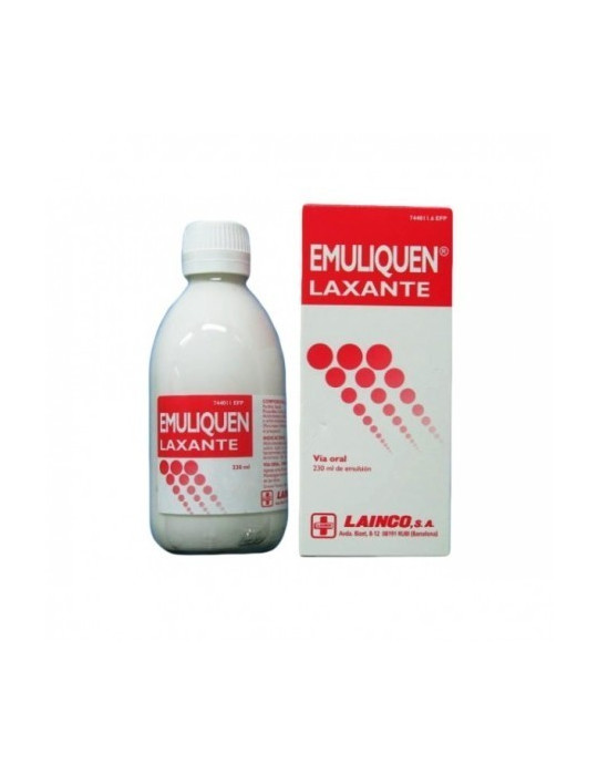 EMULIQUEN LAXANTE 478,26 MG/ML + 0,3 MG/ML EMULSION ORAL 1 FRASCO 230 ML