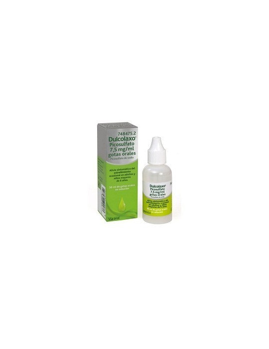DULCOLAX PICOSULFATO 7,5 MG/ML GOTAS ORALES EN SOLUCION 1 FRASCO 30 ML