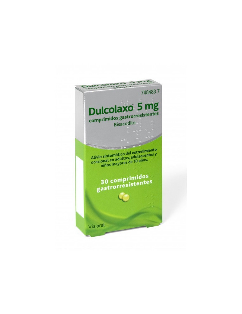 DULCOLAXO BISACODILO 5 MG 30 COMPRIMIDOS GASTRORRESISTENTES