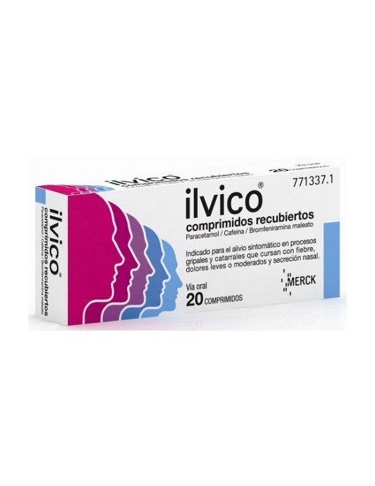 ILVICO 20 COMPRIMIDOS RECUBIERTOS