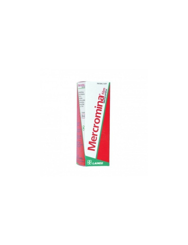 MERCROMINA FILM 20 MG/ML SOLUCION CUTANEA 1 FRASCO 30 ML