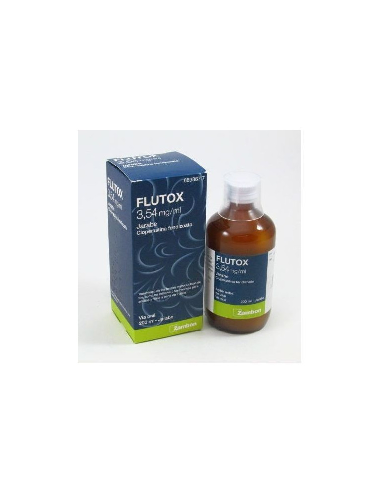 FLUTOX 3,54 MG/ML JARABE 1 FRASCO 120 ML