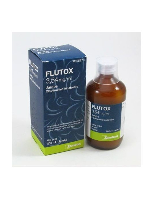 FLUTOX 3,54 MG/ML JARABE 1 FRASCO 120 ML
