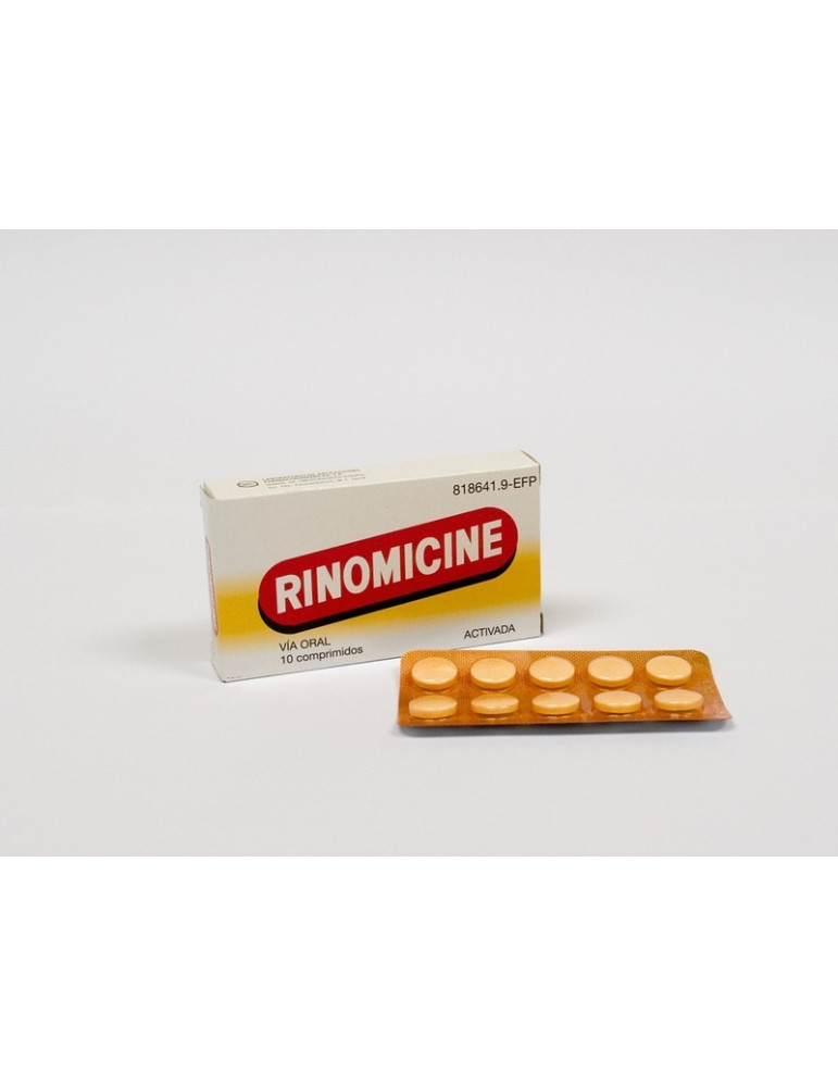 RINOMICINE 10 COMPRIMIDOS