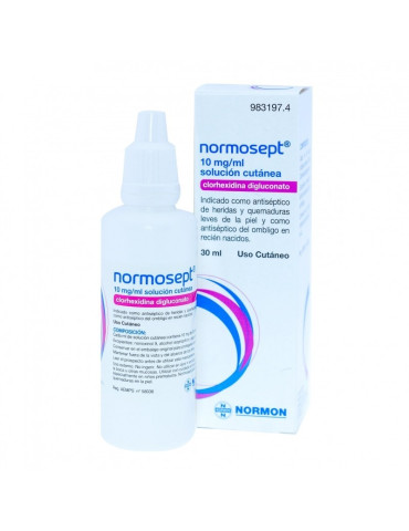 NORMOSEPT 10 MG/ML SOLUCION CUTANEA 1 FRASCO 30 ML