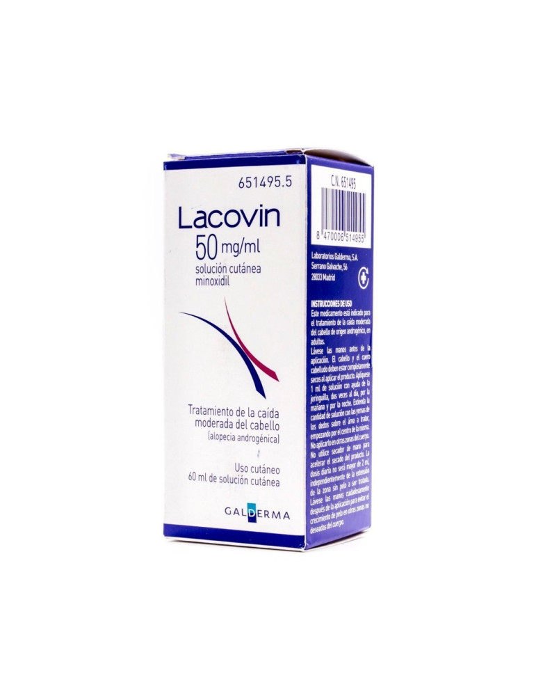 LACOVIN 50 MG/ML SOLUCION CUTANEA 1 FRASCO 60 ML
