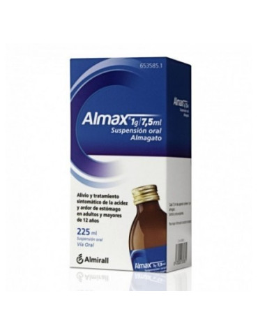 ALMAX 1 G/7,5 ML SUSPENSION ORAL 1 FRASCO 225 ML 2