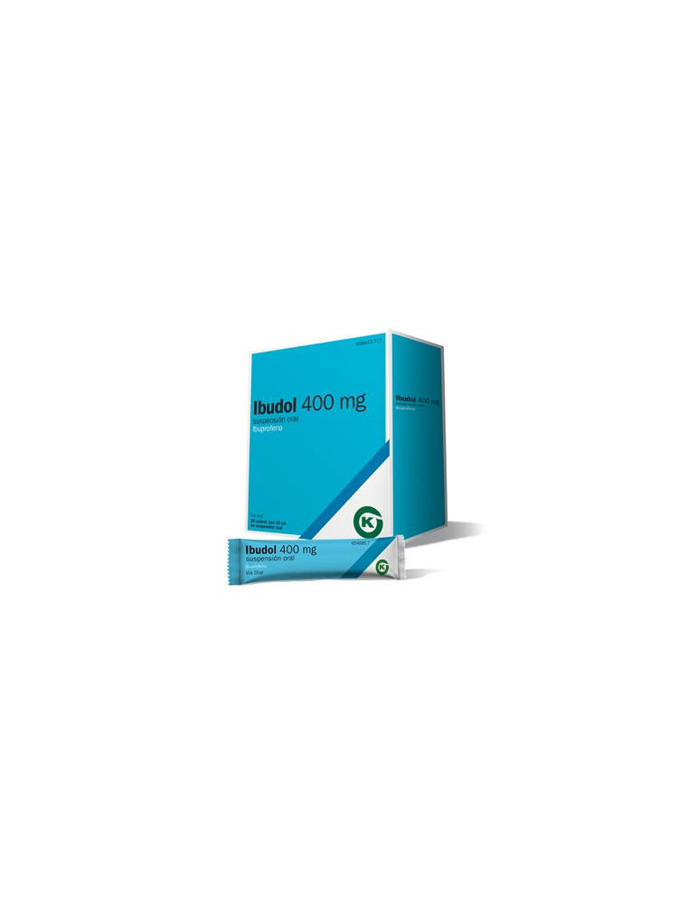 IBUDOL 400 MG 20 SOBRES SUSPENSION ORAL 10 ML