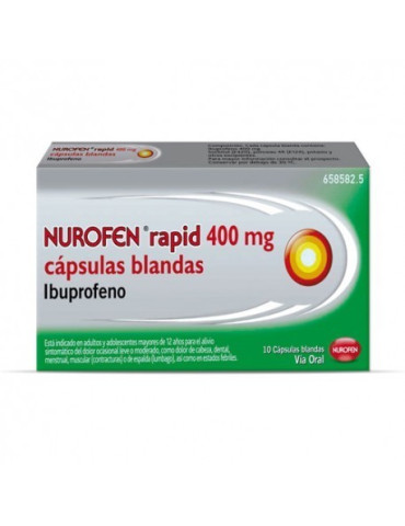 NUROFEN RAPID 400 MG 10 CAPSULAS BLANDAS 2