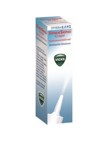 NASALVICKS 0,5 MG/ML SOLUCION PARA PULVERIZACION NASAL 1 FRASCO 15 ML 2